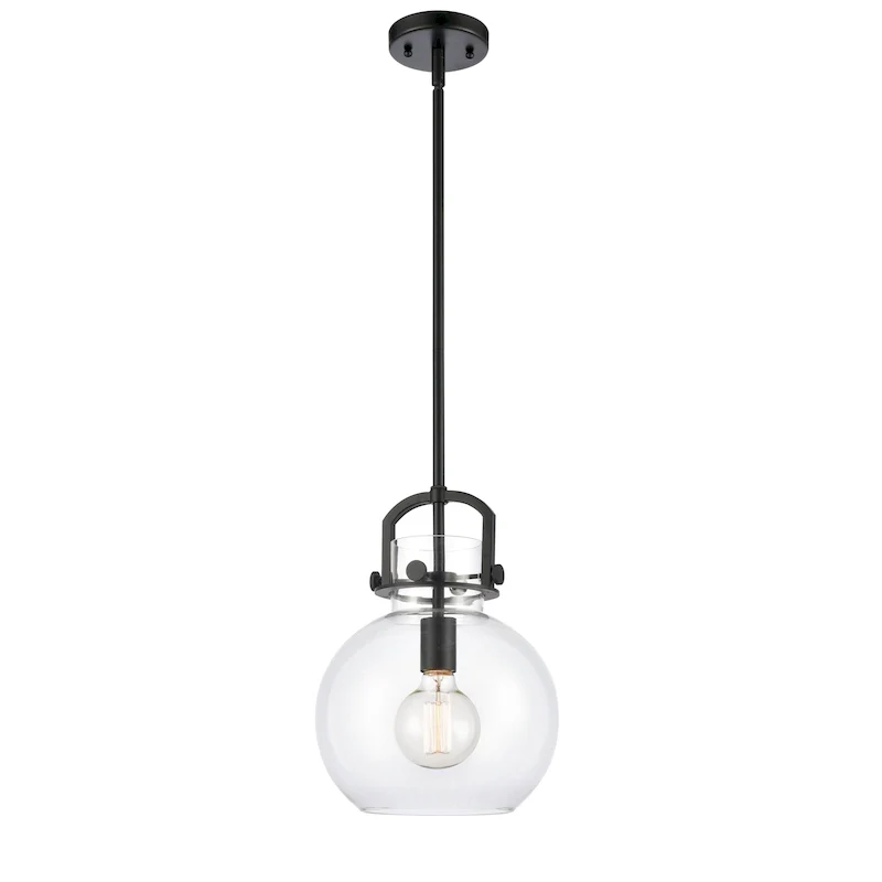 Innovations Lighting Newton Sphere - 1 Light 10  Stem Hung Pendant