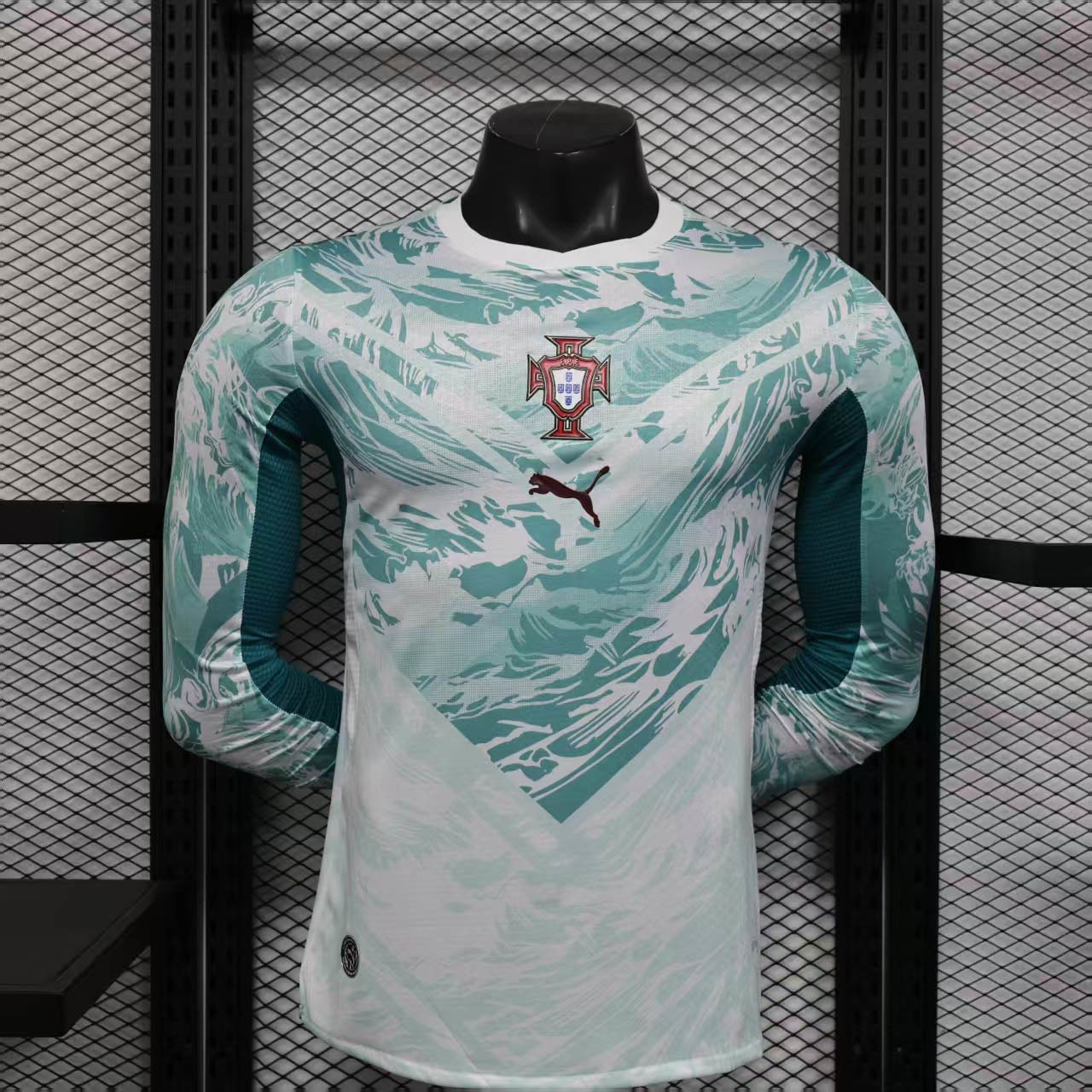 Maillot Portugal extérieur manches longues Coupe du monde 2026
