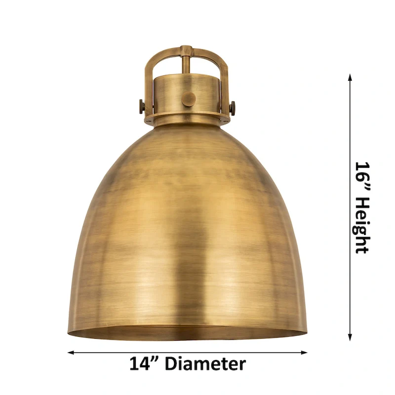 Innovations Lighting Newton Metal Bell - 1 Light 14  Stem Hung Pendant