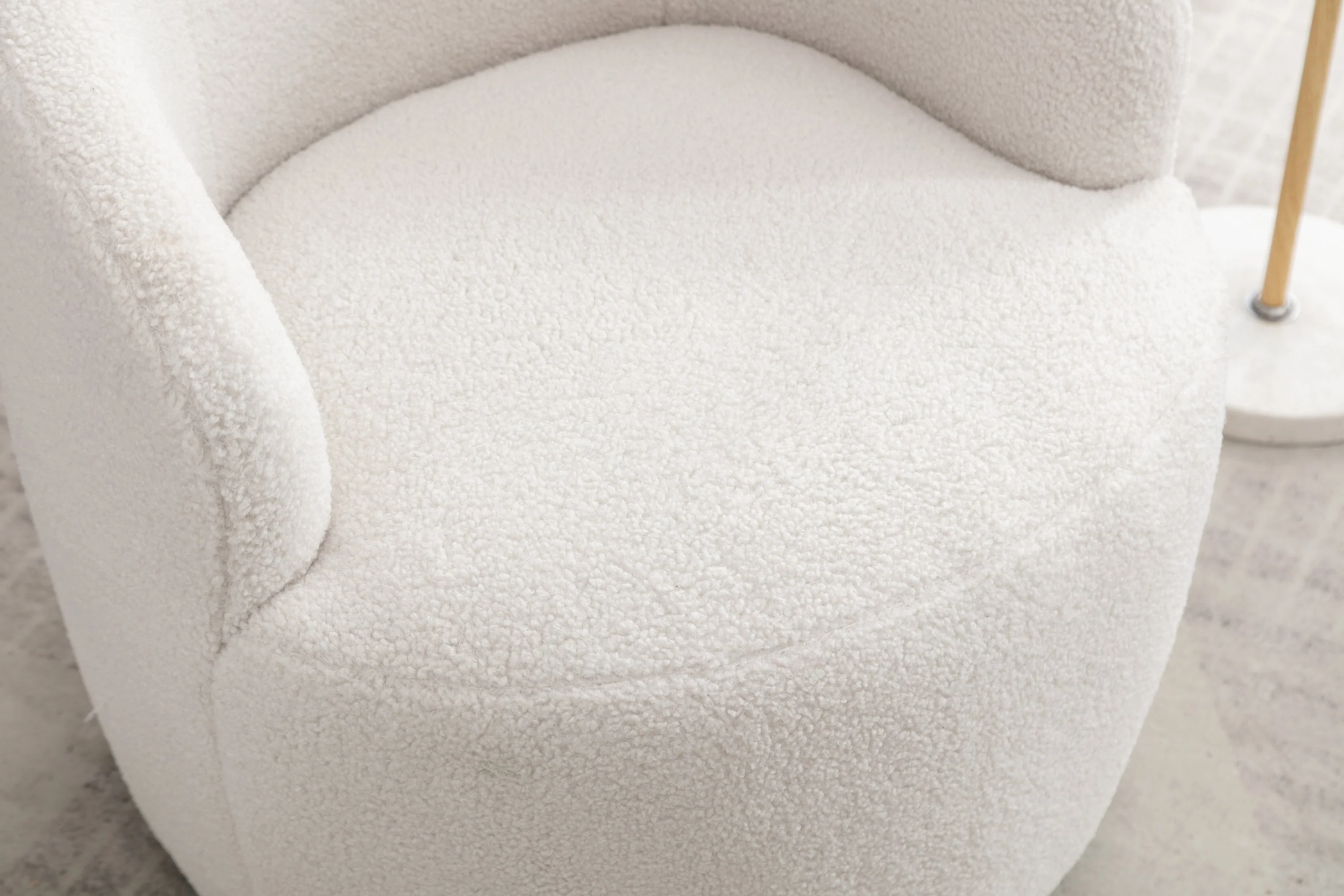 Walker Edison | Teddy Swivel Barrel Accent Armchair Chair