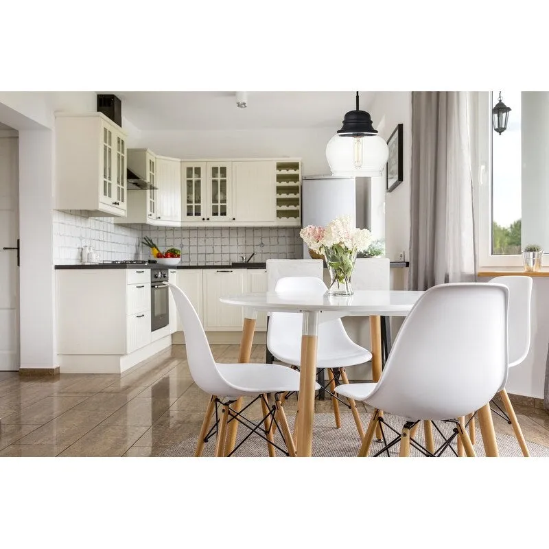 1-Light Pendant with 8 inch Clear Glass