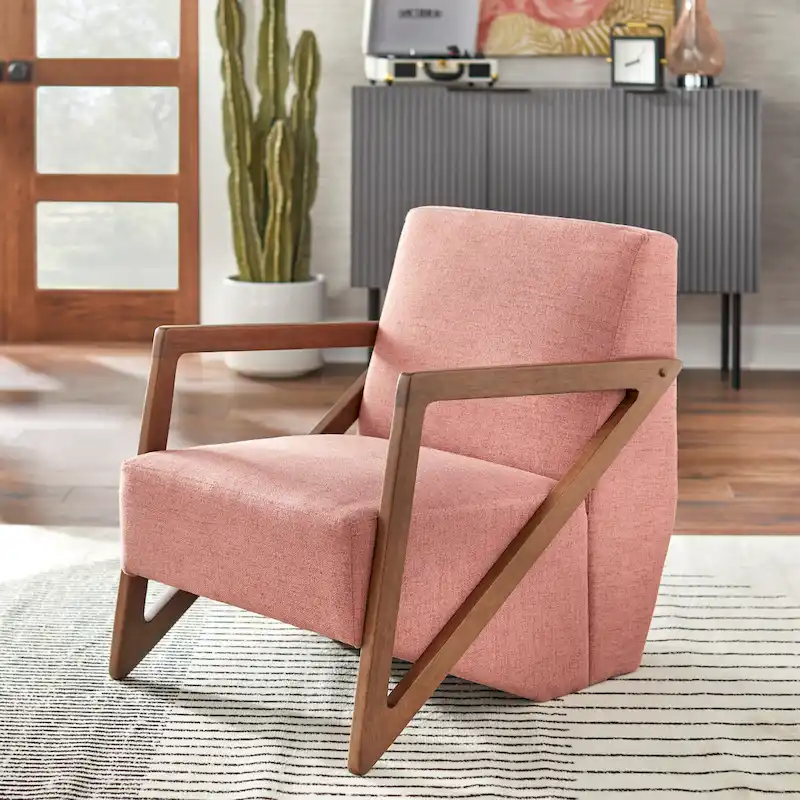 Simple Living Pamela Mid-century Triangular Chair