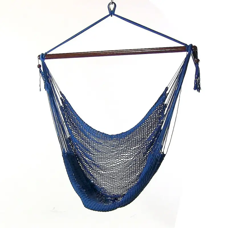 Sunnydaze Hanging Caribbean XL Hammock Chair