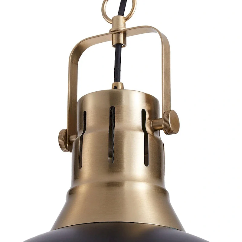 1-Light Bowl Metal Frame Pendant Lighting - 13.8 D4.3 W74.4 H(Adjustable)