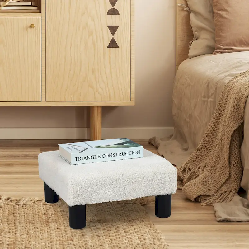 Adeco 15 Small Ottoman Upholstered Foot Rest