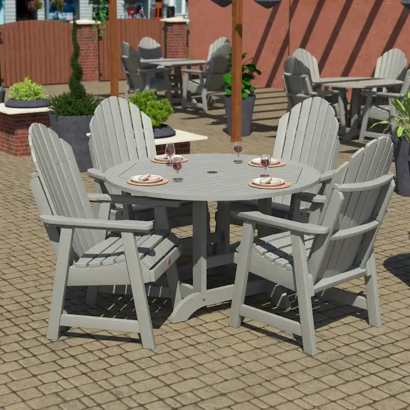 HIGHWOOD Commercial Muskoka 5-Piece Adirondack 48 Dining Set