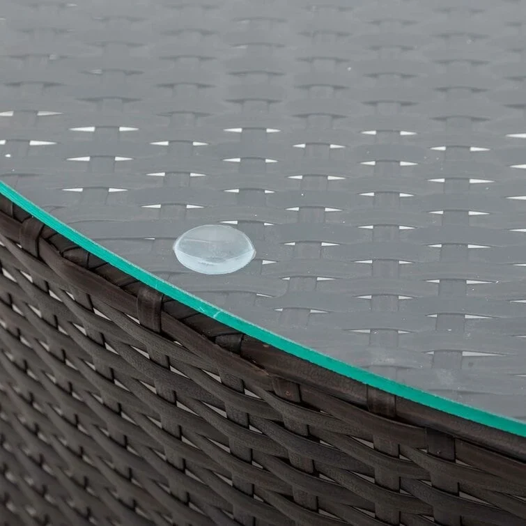 Patio Sofa Set 8 - Person Seating Group with Cushions