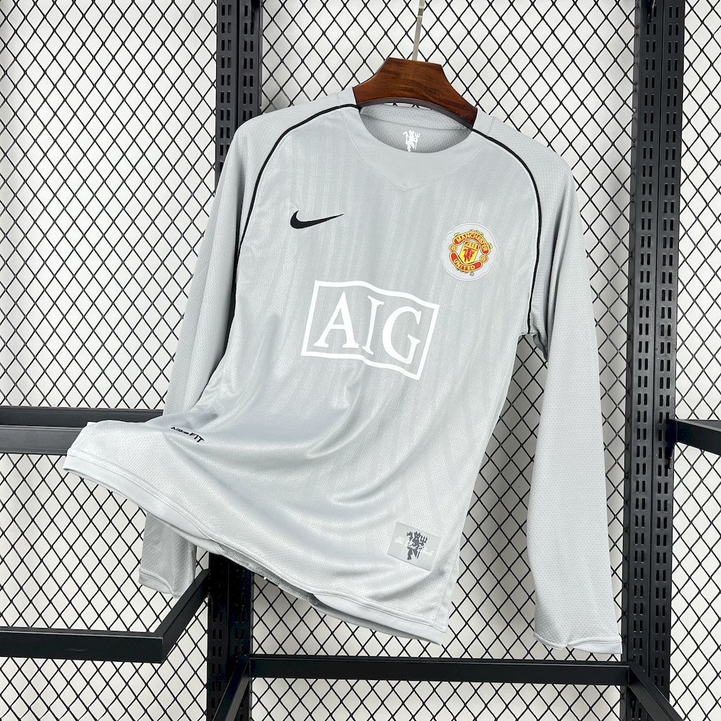 Maillot Rétro Manchester United manches longues 2007/08 gardien