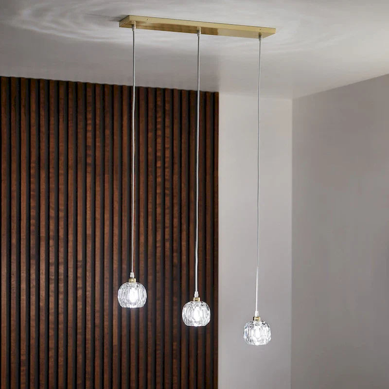 Galway Round Crystal LED Pendant / Chandelier by iNSPIRE Q Bold