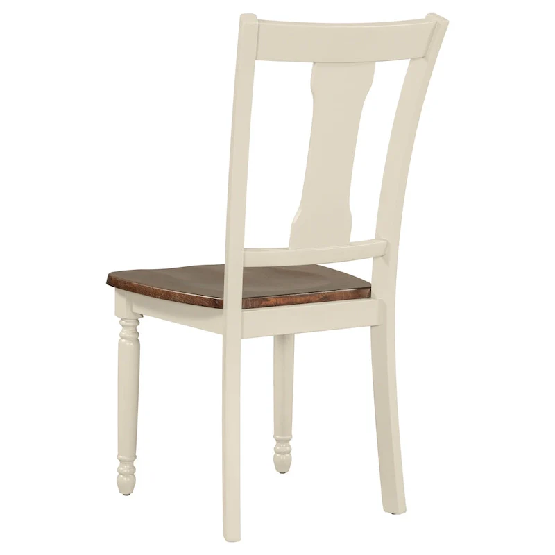 Classic 6-Piece Dining Set Wooden Table and 4 Chairs with Bench