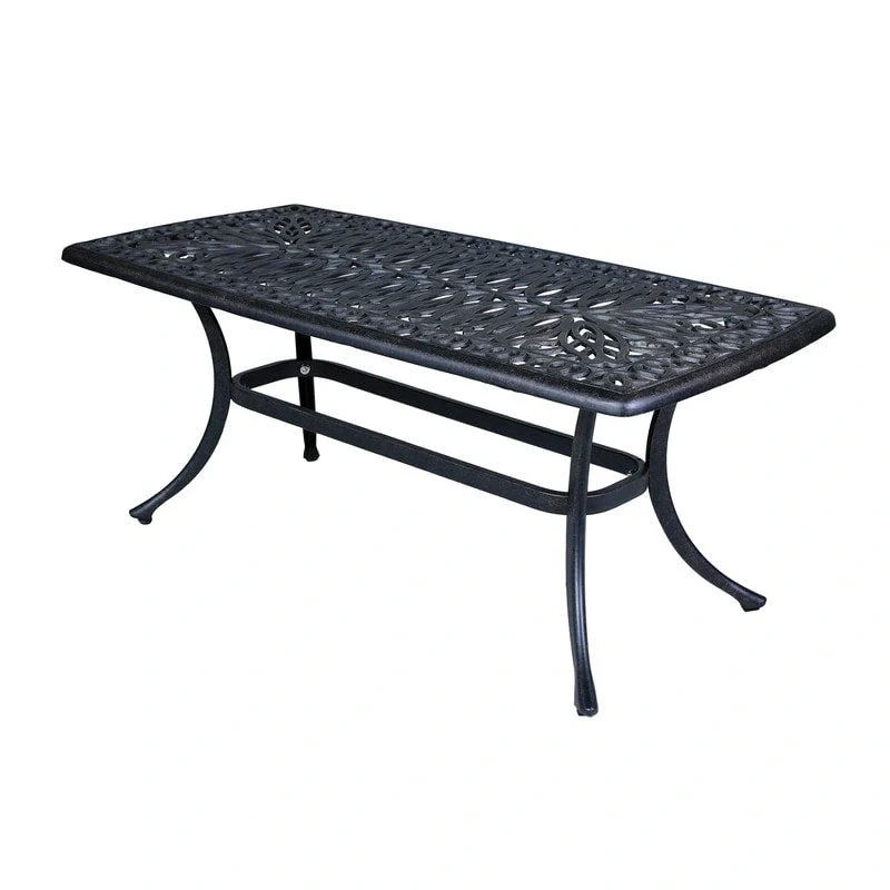 Havenside Home Saybrook Cast Rectangle Coffee Table