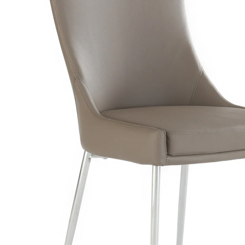 Somette Patty Designer Seat Dining Chair, Set of 2