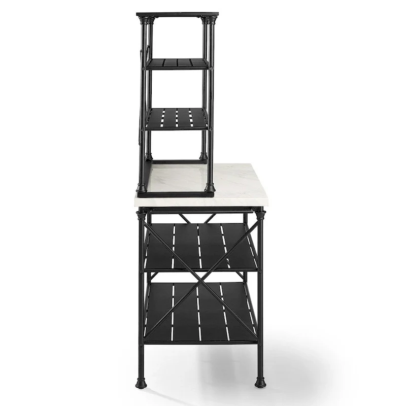 Crosley Madeleine Kitchen Island and Hutch