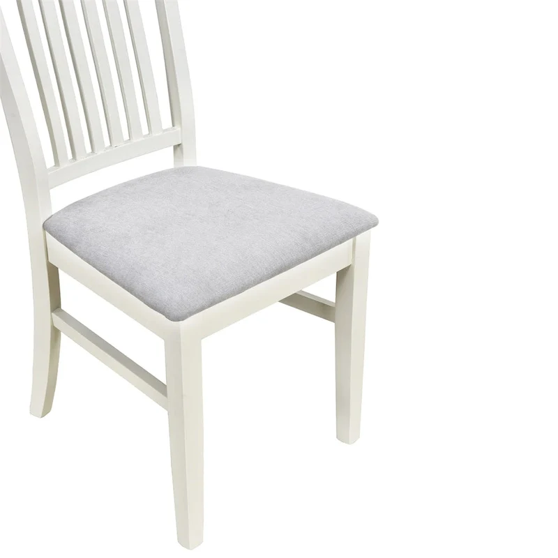 Merax Mid-Century 6-Piece Wood Dining Table Set