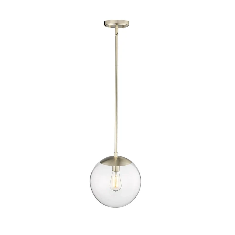Millennium Lighting Avell 1 Light Pendant with Clear Glass Shades