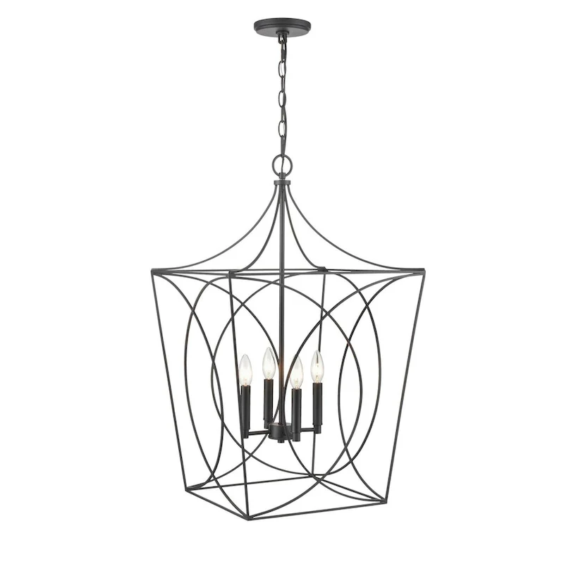 Millennium Lighting Tracy Pendant light in Matte Black