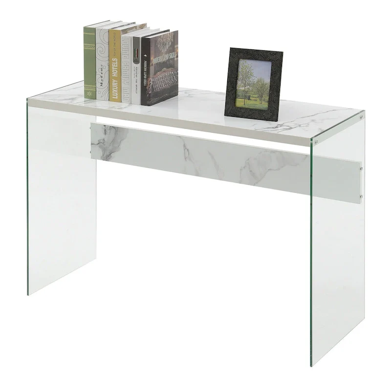 Convenience Concepts SoHo Glass Console Table/Desk