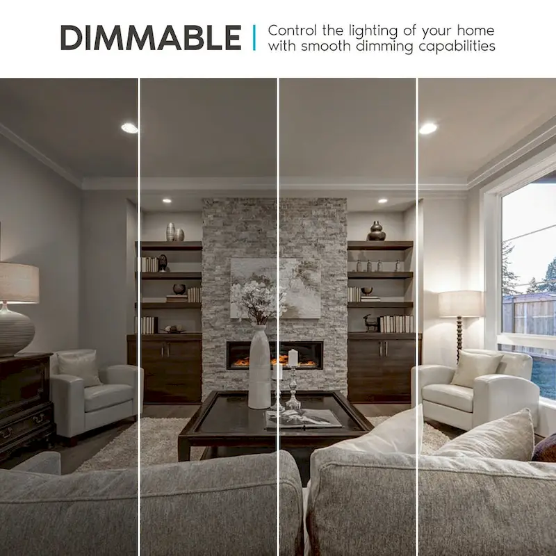 Luxrite A19 LED Bulb 75W Equivalent, 1100 Lumens, Dimmable, Enclosed Fixture Rated, Energy Star, E26 Base (12 Pack)