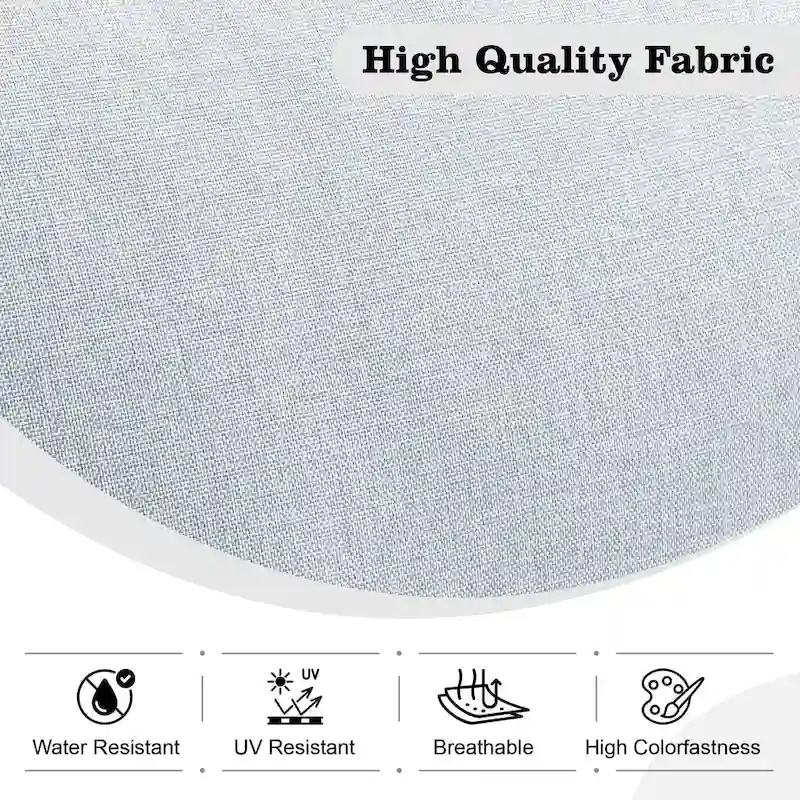 HOOOWOOO 10-piece Grey Rattan Patio Furniture Set with Fire Pit