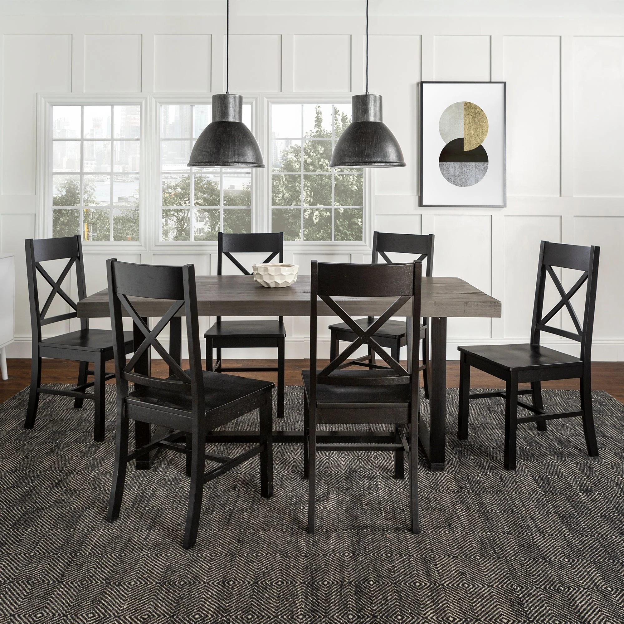 Farmhouse 7-Piece Meridian Dining Set