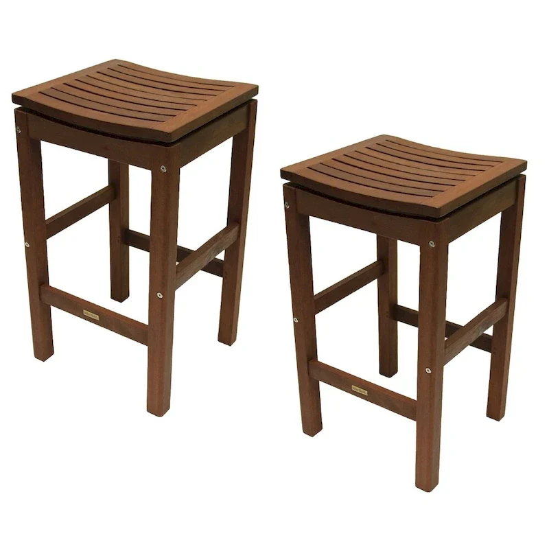 Eilaf Eucalyptus Pub Stool, 2pk. - N/A