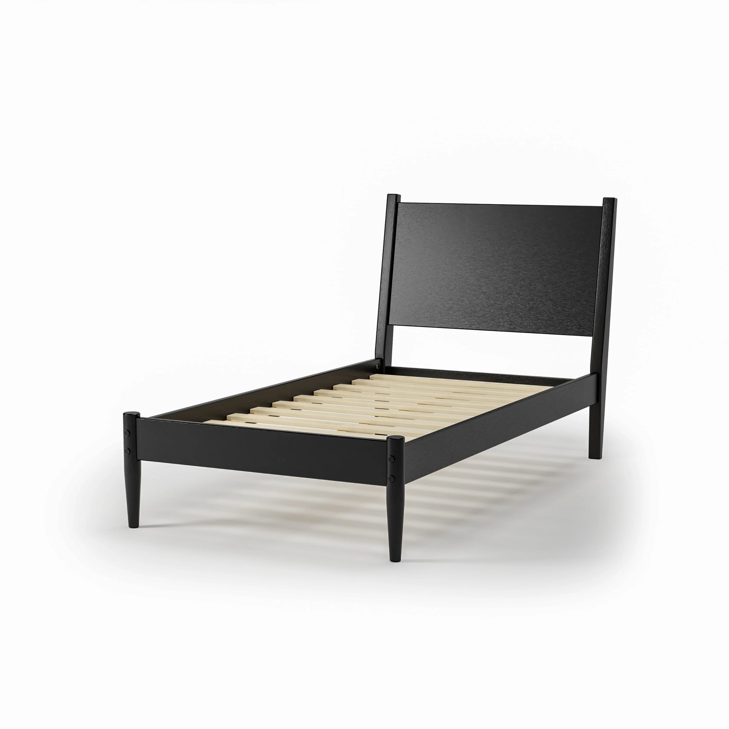 Mid-Century Panel Bed