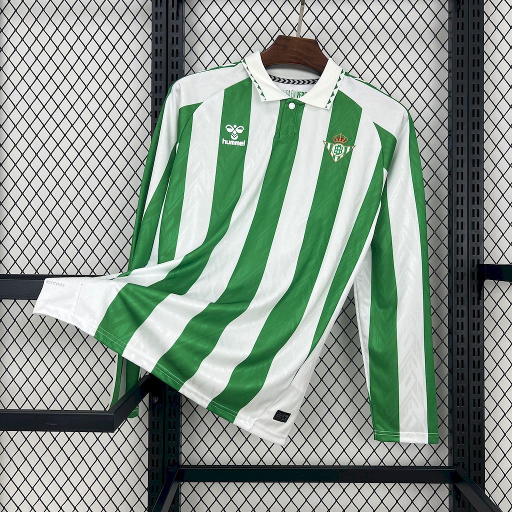 Maillot Bétis domicile manches longues 2024/25