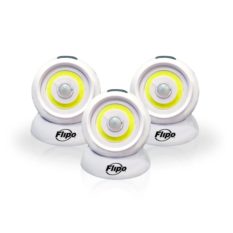 Revolution Motion Sensing COB LED Spotlight 3 Pack - White