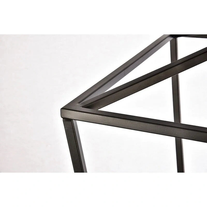 Elegant Lighting Pendant Light D17 H24.25 Lt:4 Black Finish - 17 Dx17 Wx24.25 H