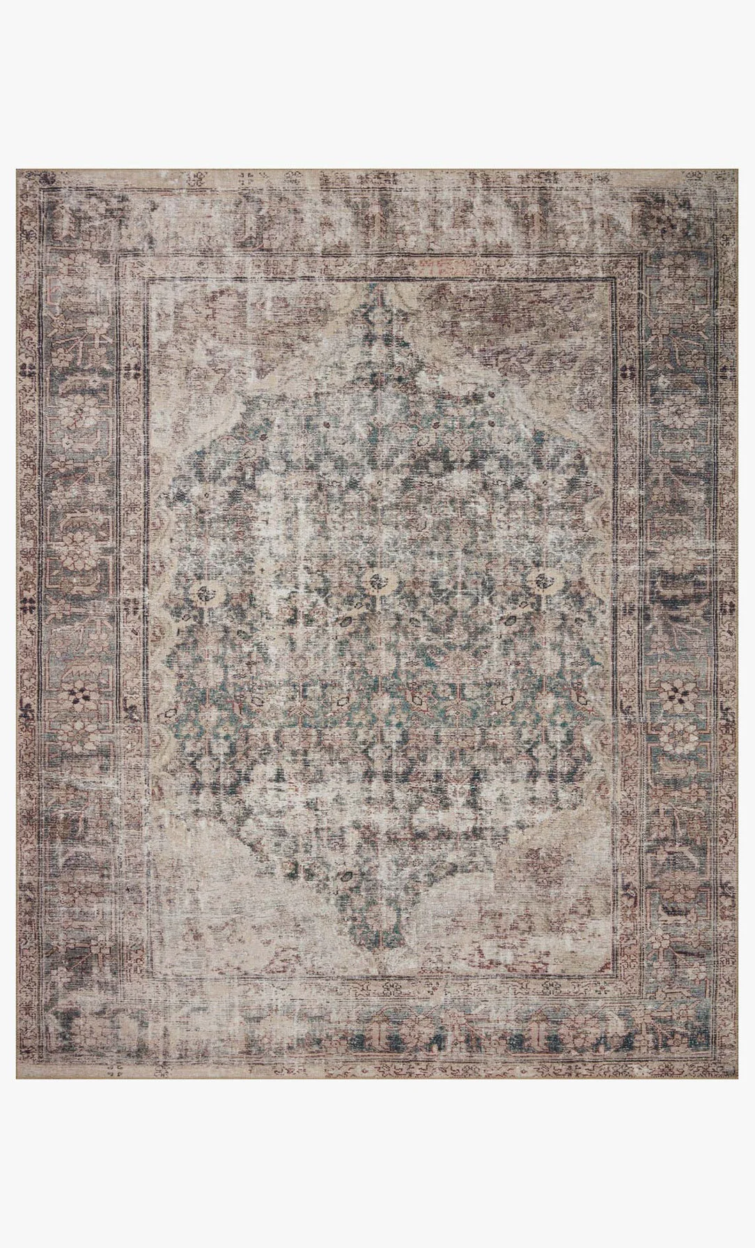 Georgie Lagoon / Beige Rug