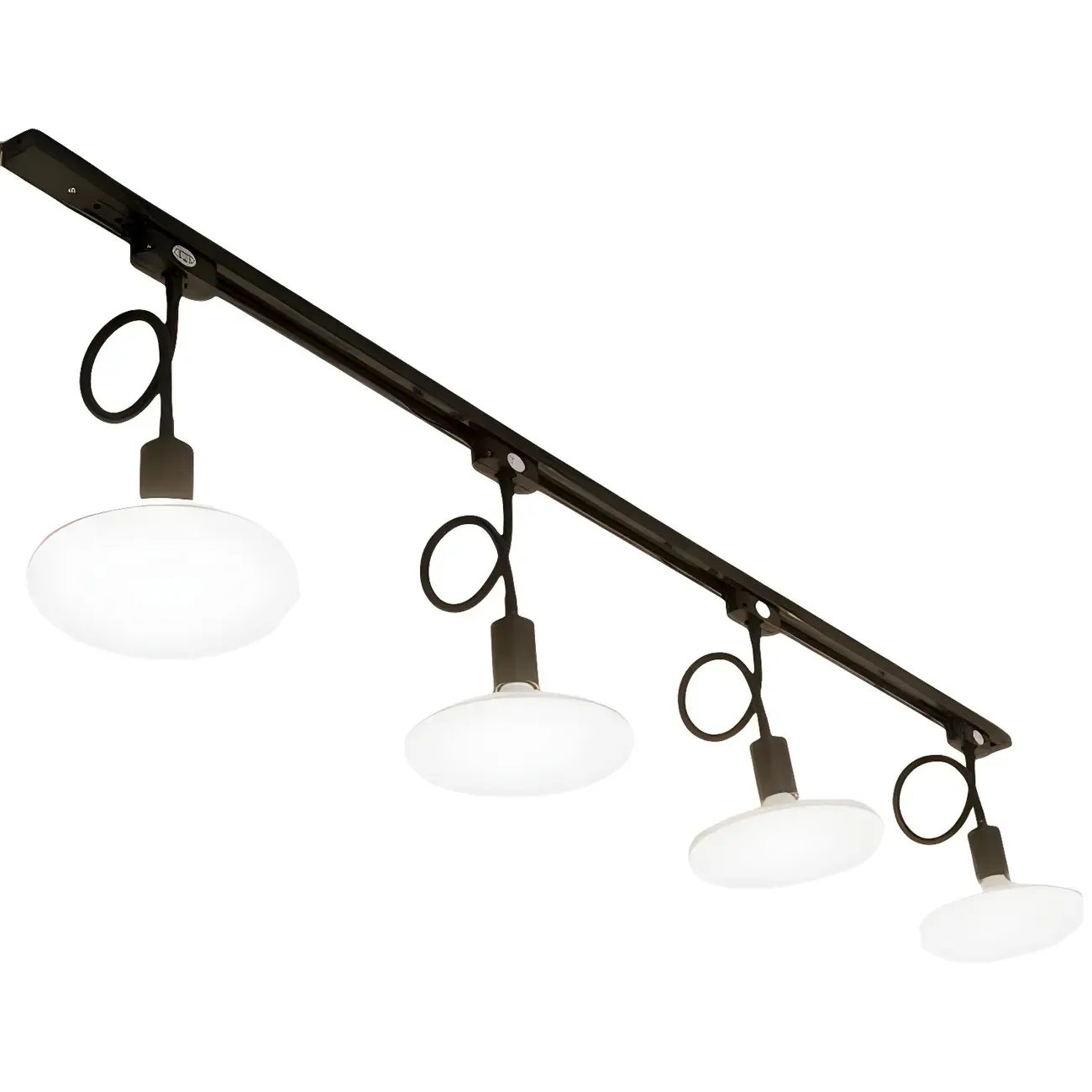 5-Light Modern LED Track Lighting with Adjustable Head