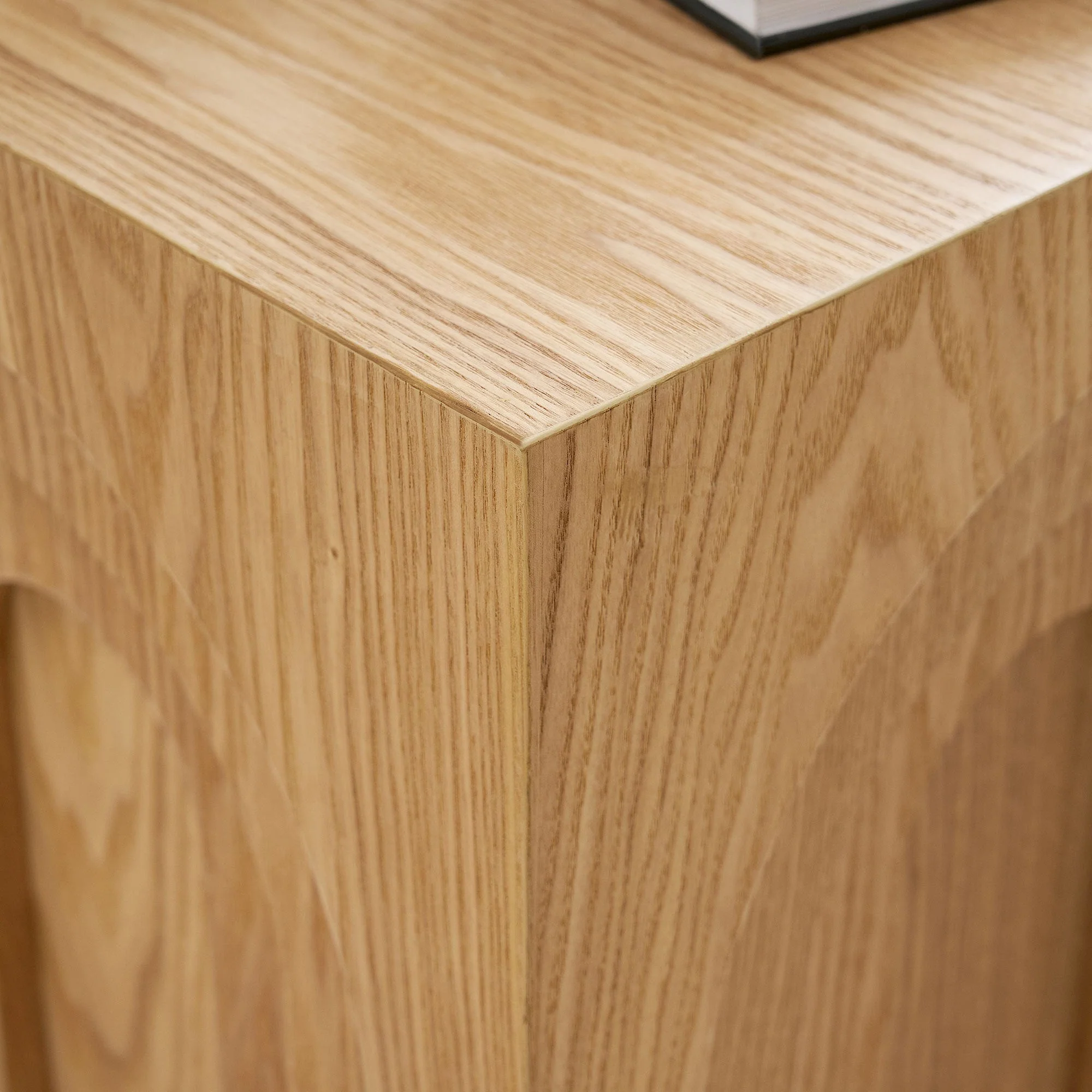 Walker Edison | Curve Design Square Side Table