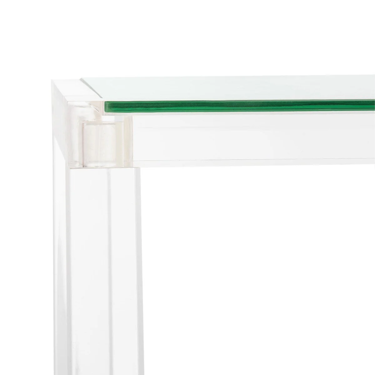 SAFAVIEH Couture Camryn Acrylic Console Table - Clear - 60 W x 10 L x 30 H - 52Wx10Dx30H