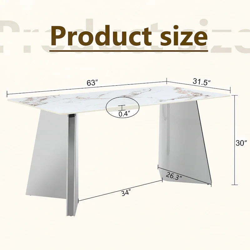 Sintered Stone Dining Table