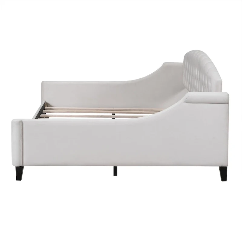 Modern Luxury Tufted Button Daybed, Full