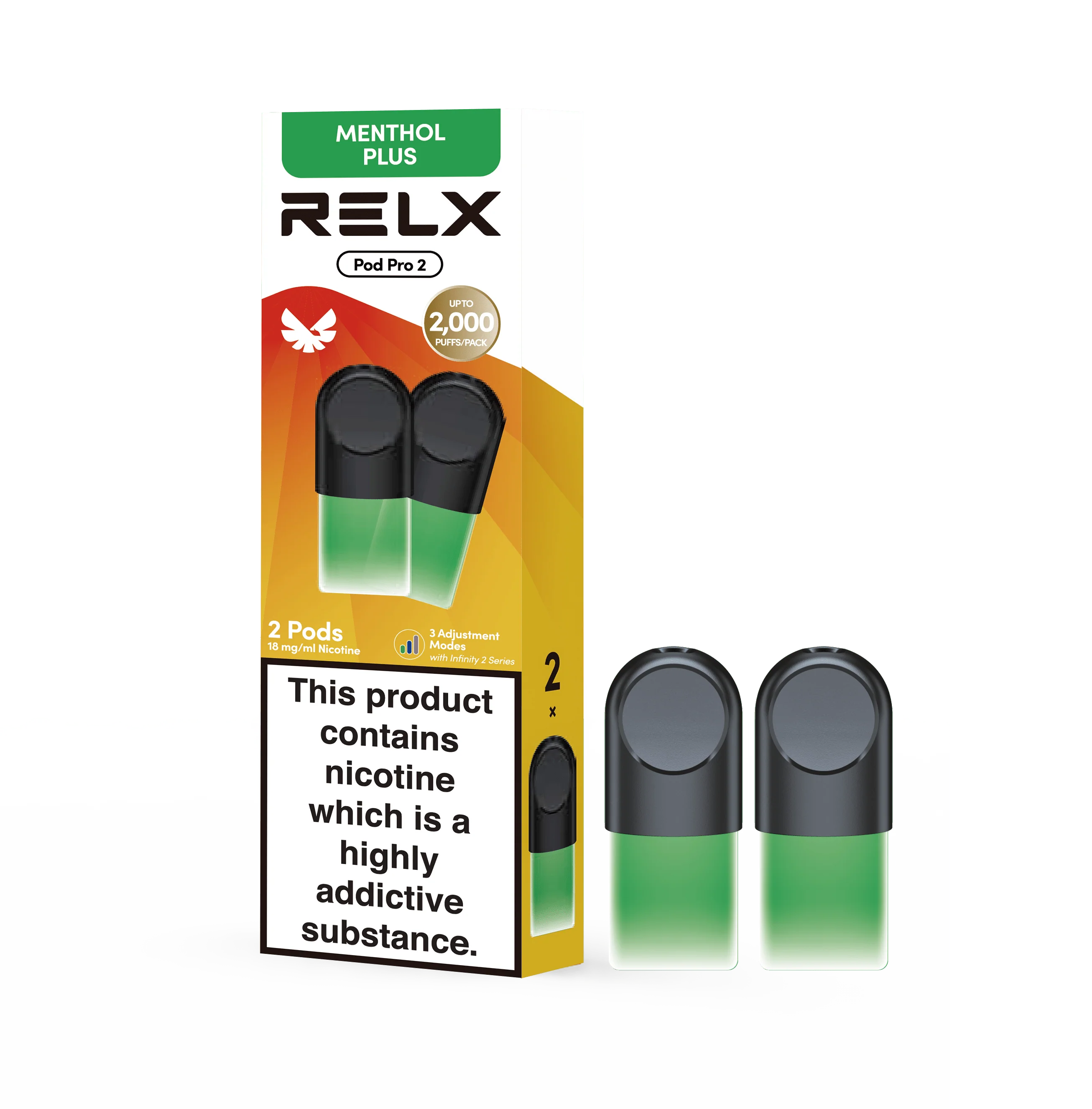 RELX Pod Pro Menthol Plus