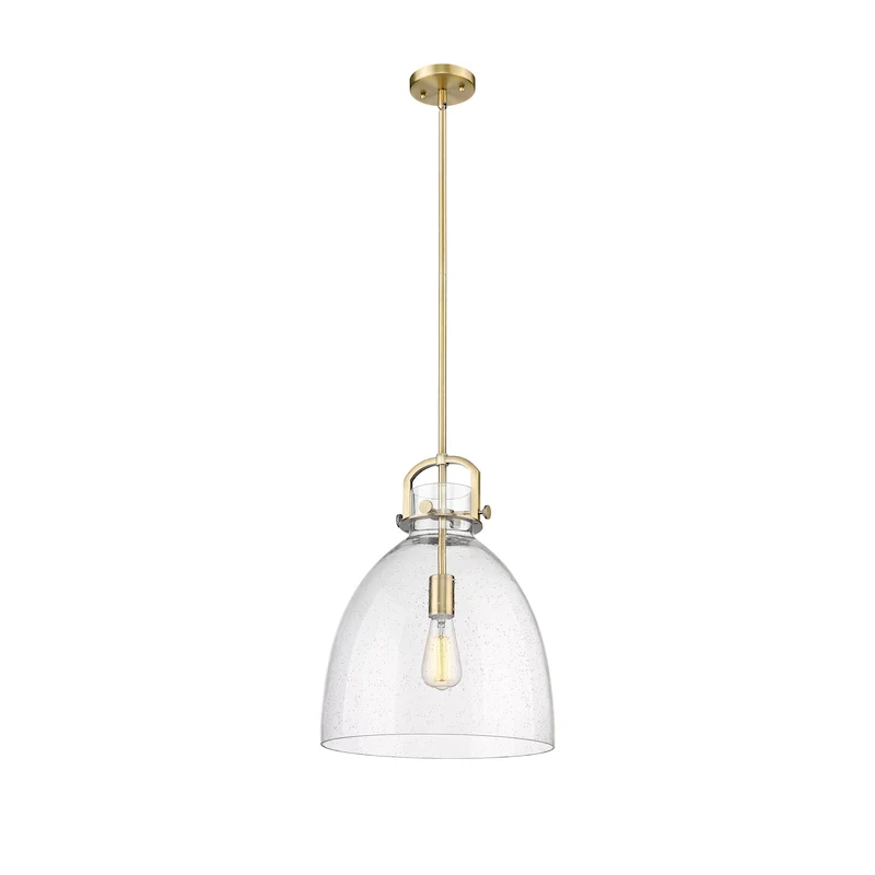 Innovations Lighting Newton Bell - 1 Light 14  Stem Hung Pendant