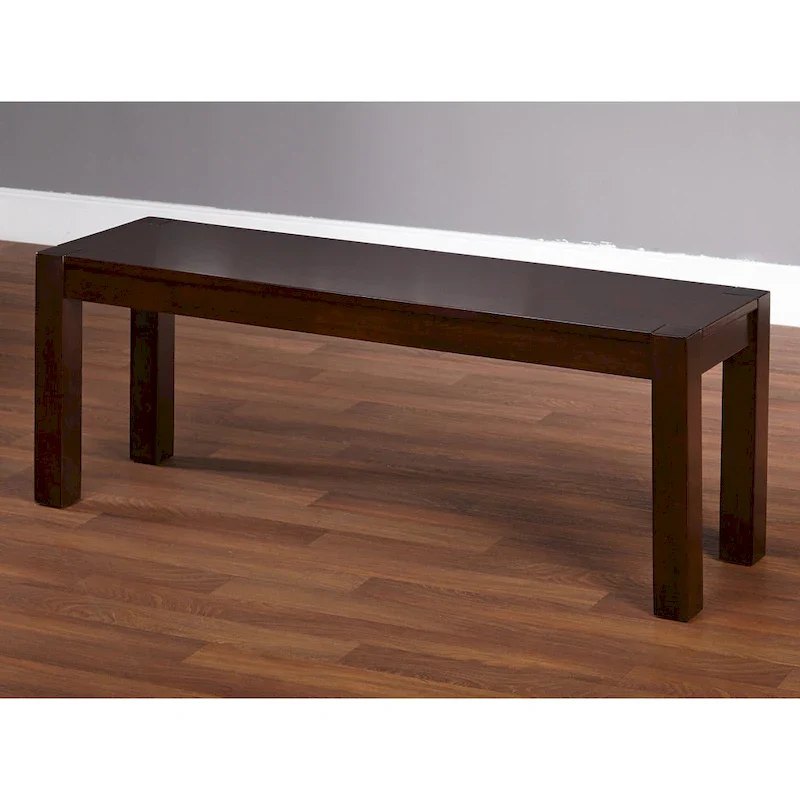 Simple Living Axis Espresso Accent Dining Bench