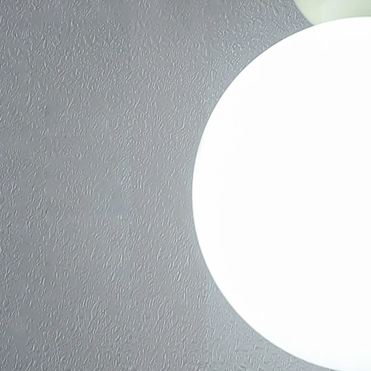 Modern White Metal Plastic Globe Pendant Light