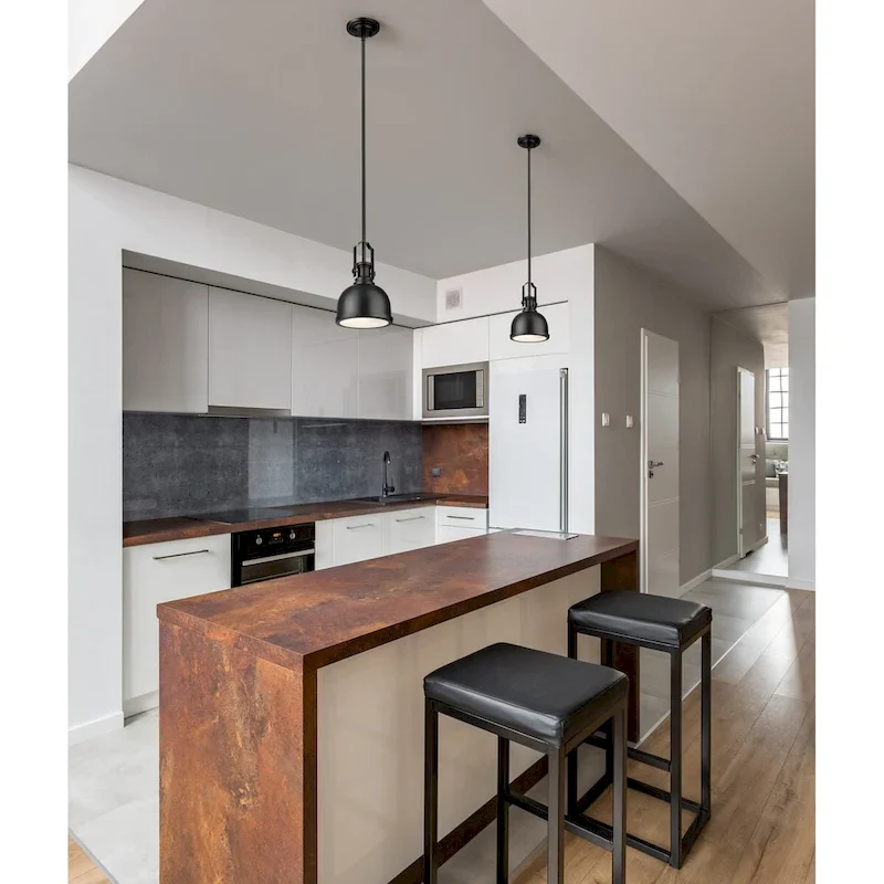 Z-Lite Melange Single Light 8  Wide Pendant