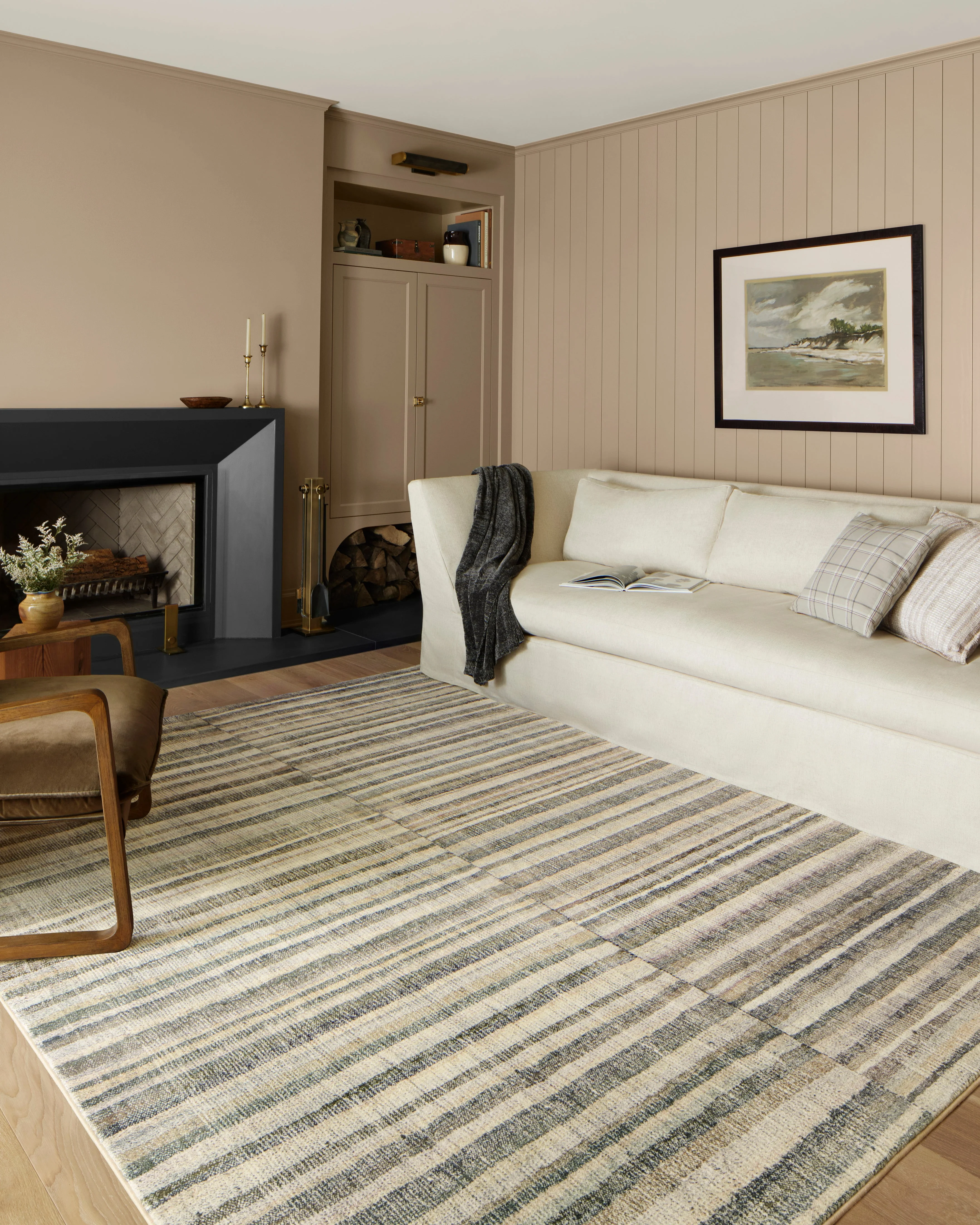 Humphrey Natural Moss Rug