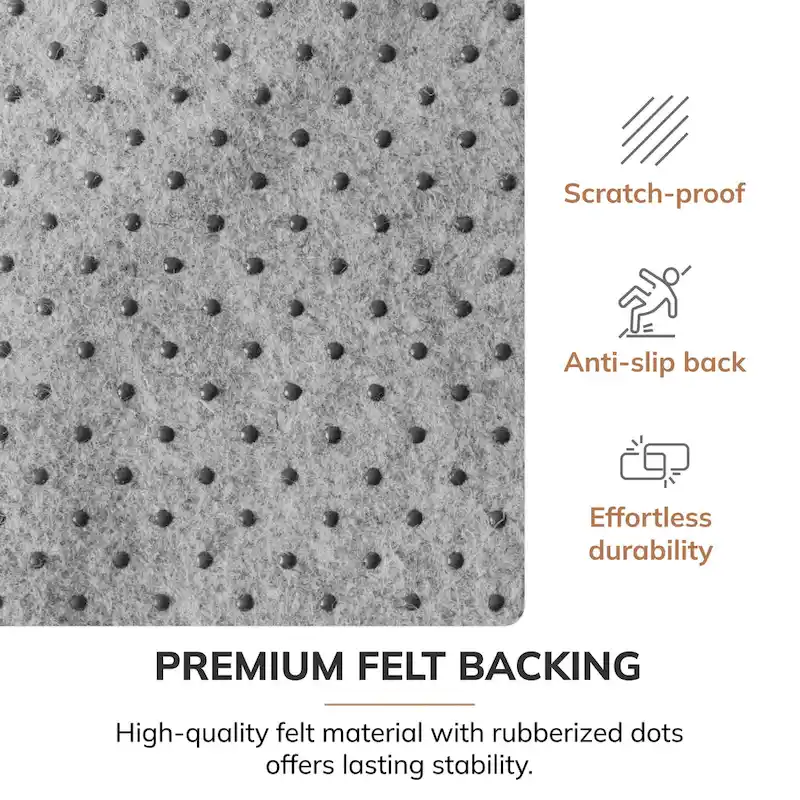 Jani 40 x 54 1/2 Rug'd Chair Mat