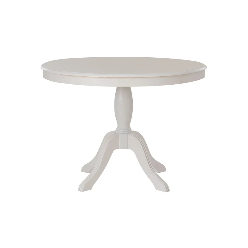 Josie Round Solid Wood Pedestal Table