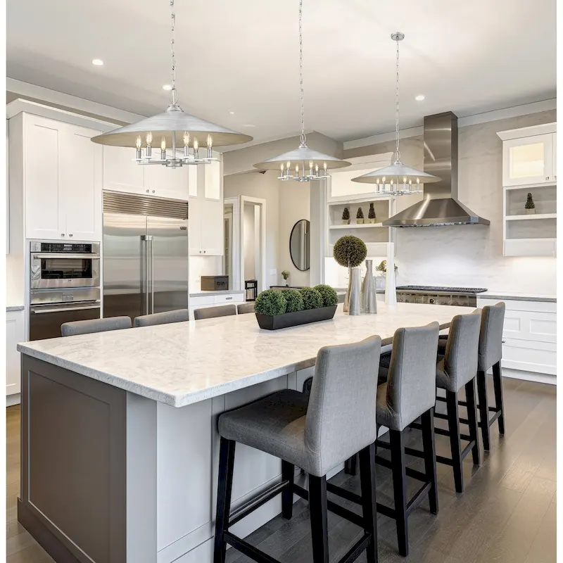 Z-Lite 1953-32 Rialto 6 Light 32  Wide Pendant