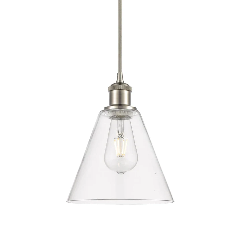 Innovations Lighting 516-1P-12-8 Berkshire Pendant Berkshire 8  Wide