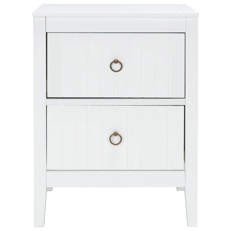 SAFAVIEH Deogilde 2-Drawer Accent Table Nightstand