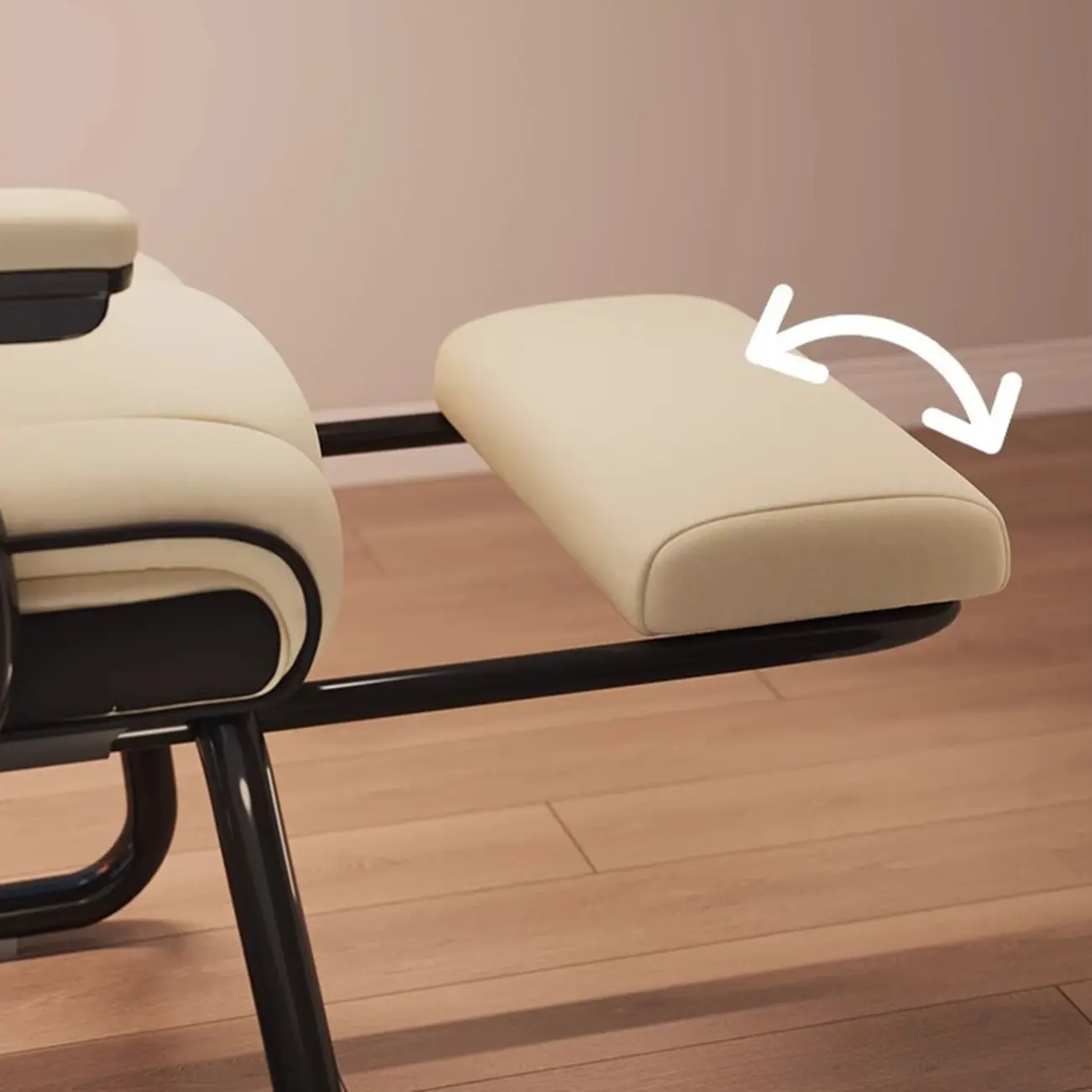 Yellow High-Back Leather Ergonomic Executive Chair