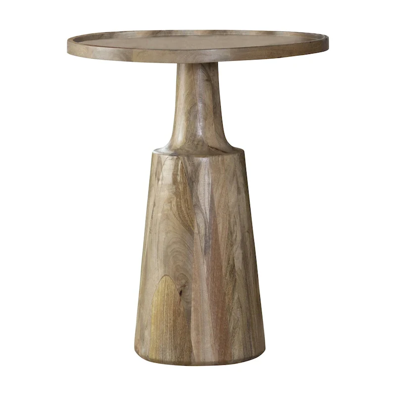 Stedham Round Top Pedestal Accent Table
