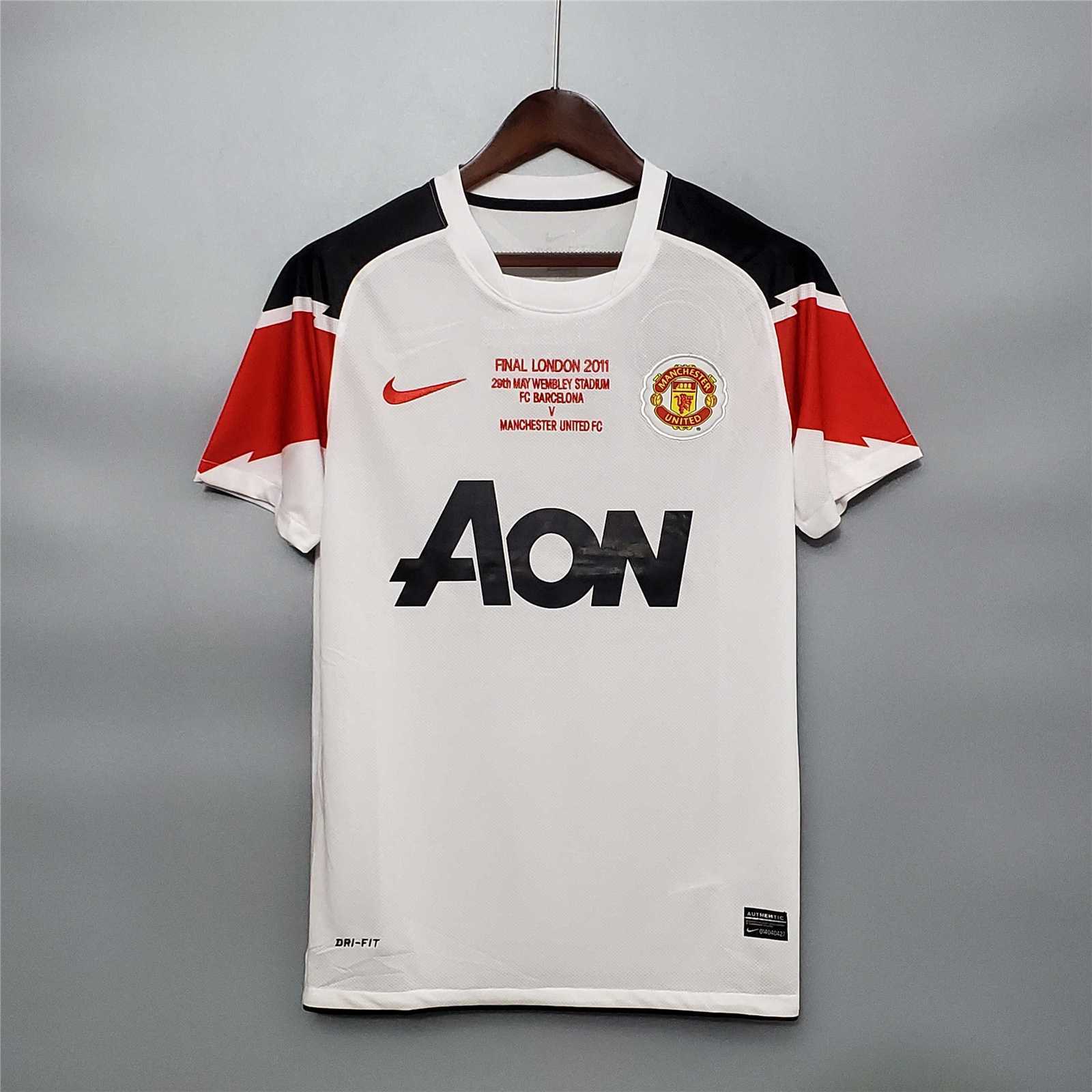 Maillot Rétro Manchester United extérieur 2010/11
