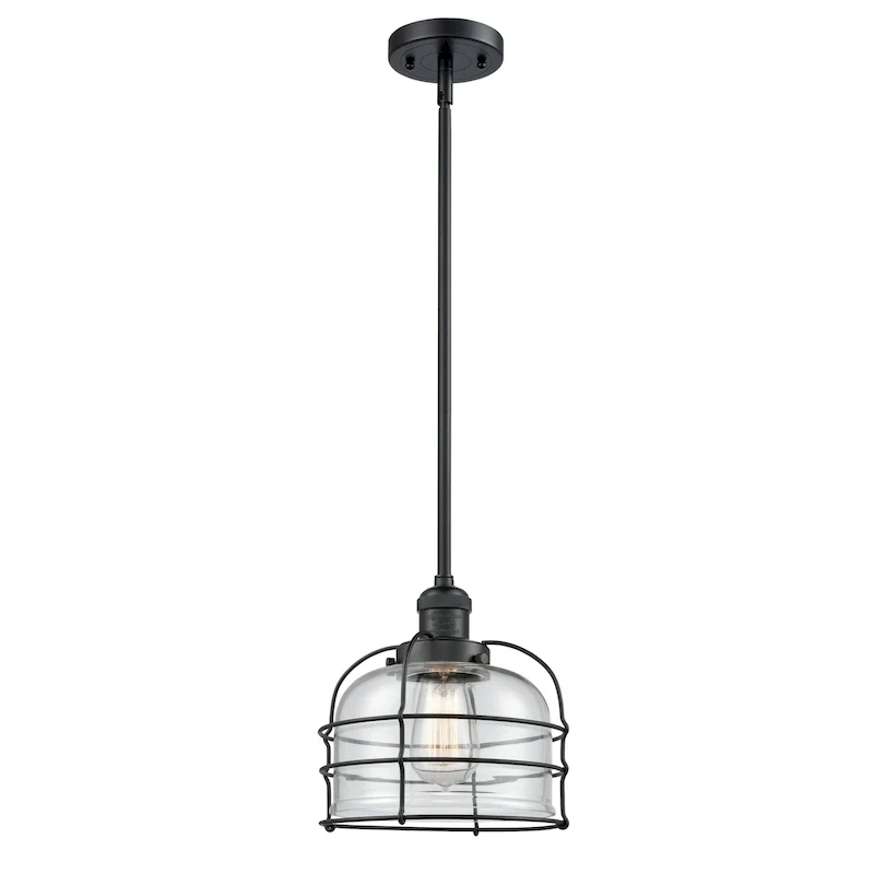 Innovations Lighting Bell Cage - 1 Light 9  Mini Pendant